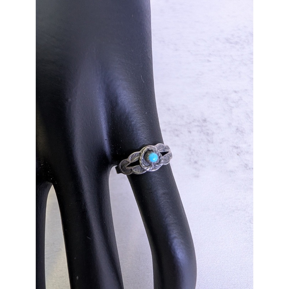 Vintage Bell Trading Post Sterling Ring - Size 3